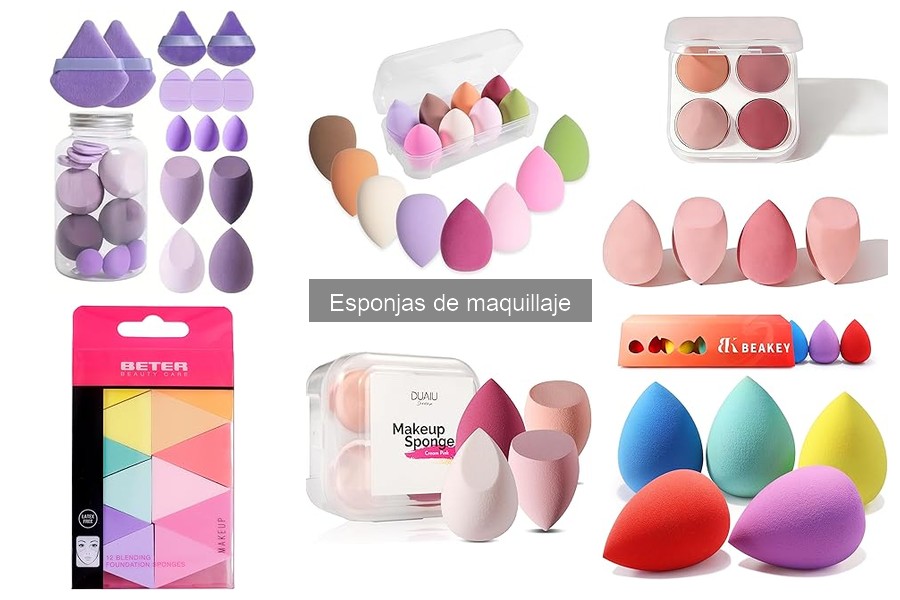 Tipos de esponjas de maquillaje: características y ventajas