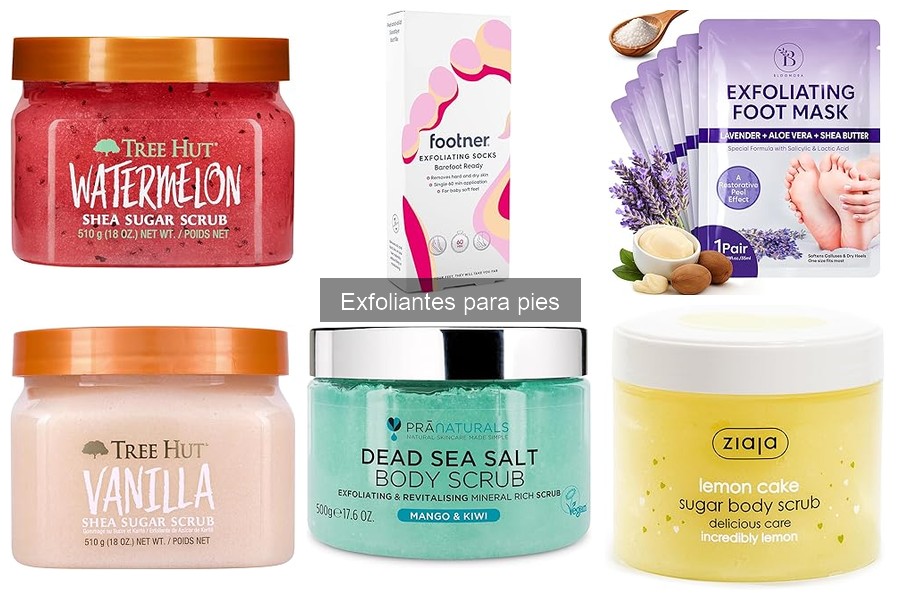 Tipos de exfoliantes para pies: diferencias y recomendaciones