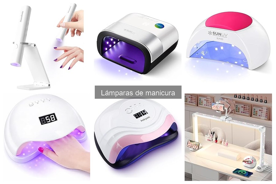 Tipos de lámparas de manicura: UV, LED y híbridas