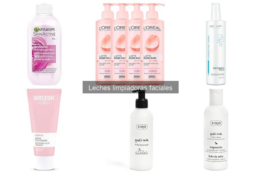 Tipos de Leches Limpiadoras Faciales: Guía Completa