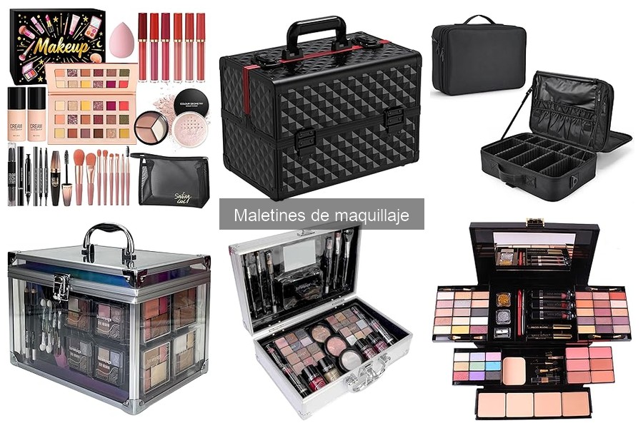 Tipos de maletines de maquillaje: opciones para cada ocasión