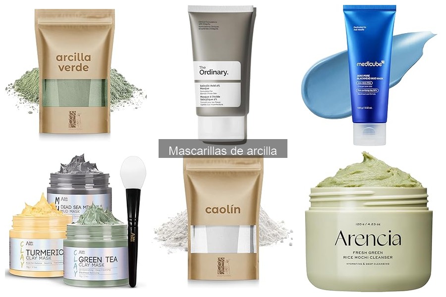 Tipos de Mascarillas de Arcilla: Usos y Diferencias