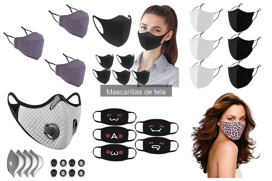 Tipos de mascarillas de tela y sus usos para tu piel