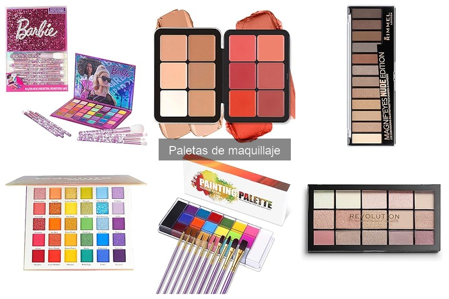 Tipos de paletas de maquillaje: descubre la más adecuada