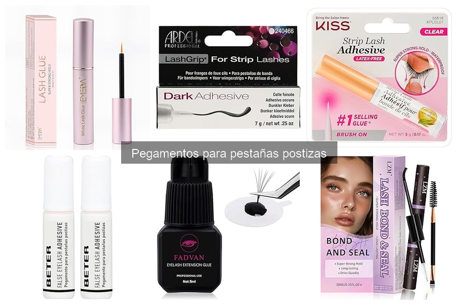 Tipos de pegamento para pestañas postizas: Guía completa