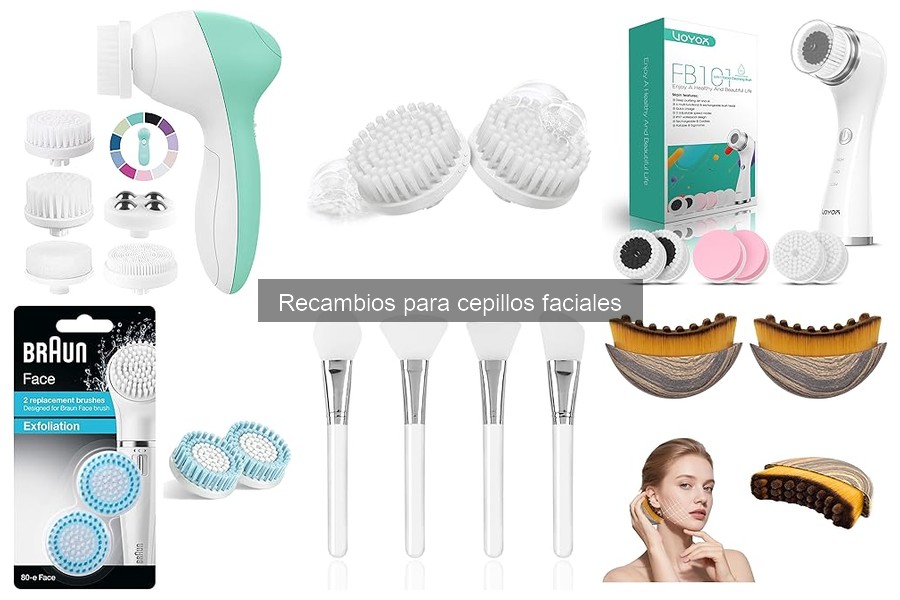 Tipos de Recambios para Cepillos Faciales: Guía Completa