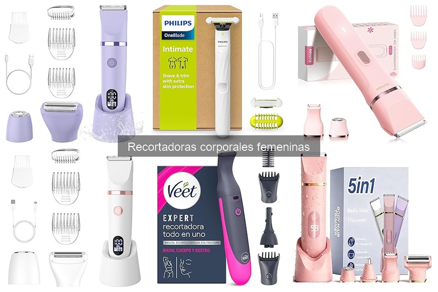Tipos de Recortadoras Corporales Femeninas: Guía Completa