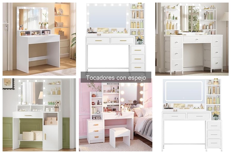 Tipos de Tocadores con Espejo: Estilos y Funcionalidades