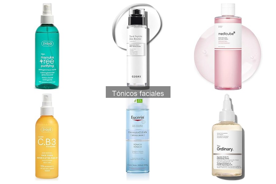 ** Tipos de tónicos faciales y sus beneficios para tu piel