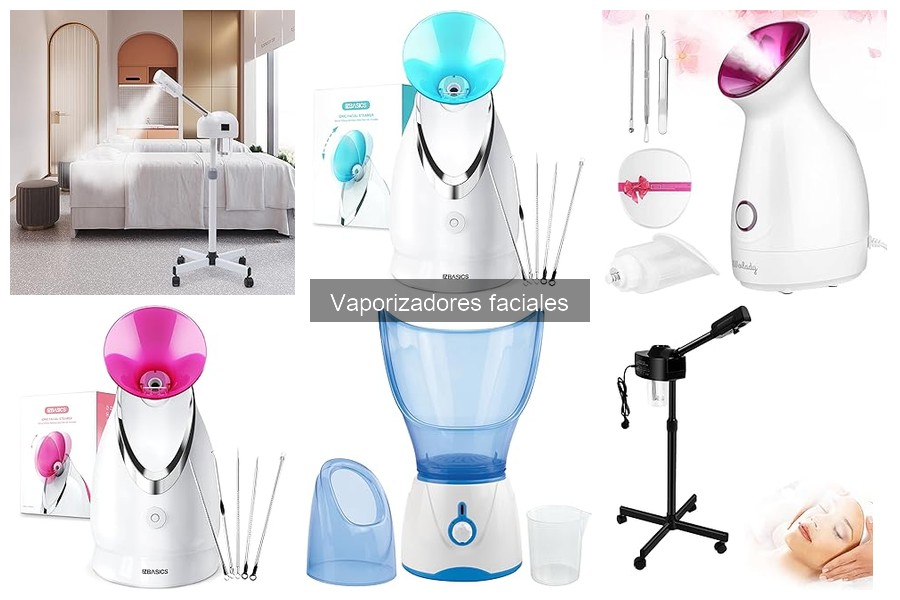 Tipos de vaporizadores faciales y sus diferencias