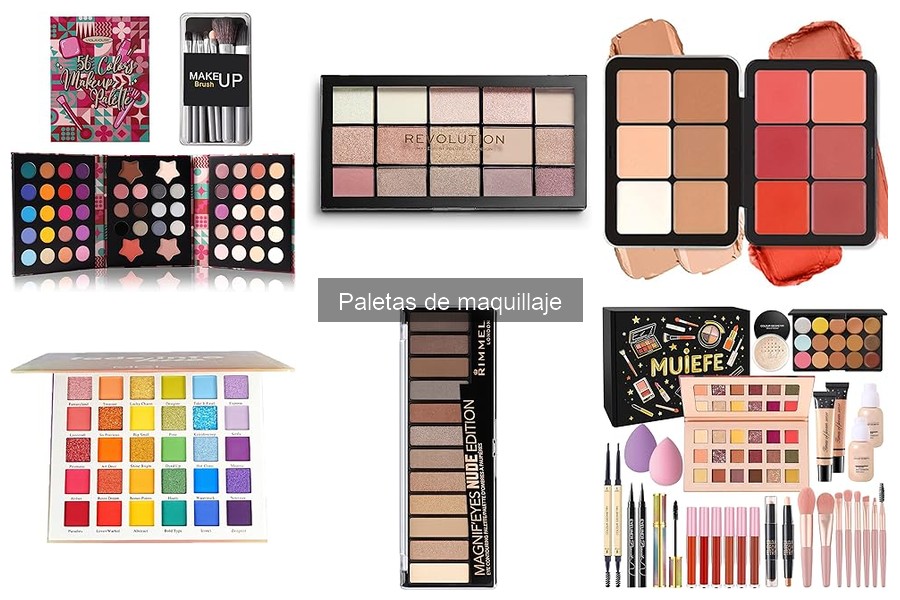 Todo sobre las paletas de maquillaje: características y usos