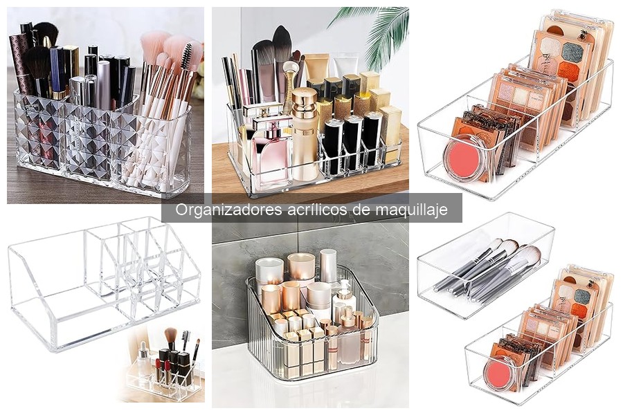 Ventajas de los organizadores acrílicos de maquillaje