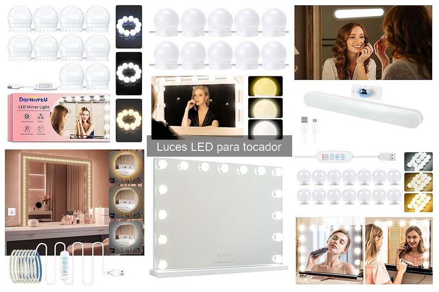 Ventajas de usar luces LED en tu tocador para maquillaje