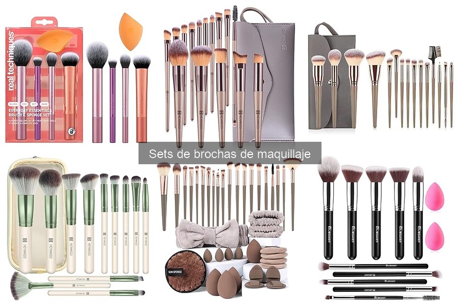 Ventajas de Usar Sets de Brochas de Maquillaje en Tu Rutina