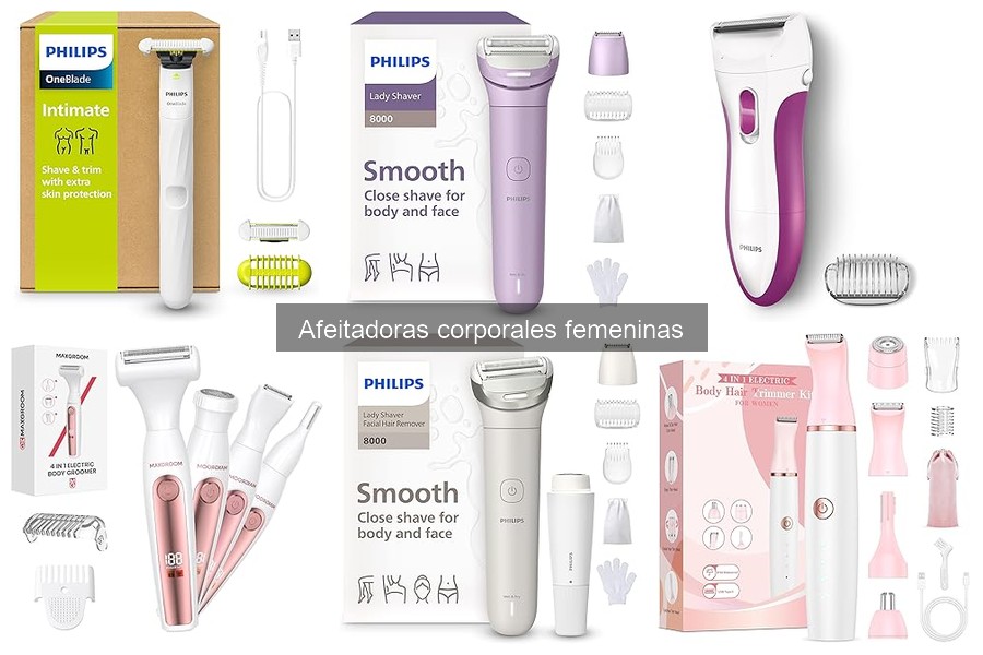 Ventajas y desventajas de las afeitadoras corporales femeninas