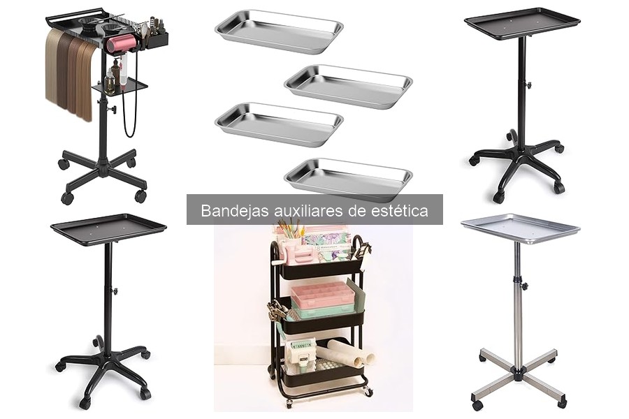 Ventajas y desventajas de las bandejas auxiliares en estética