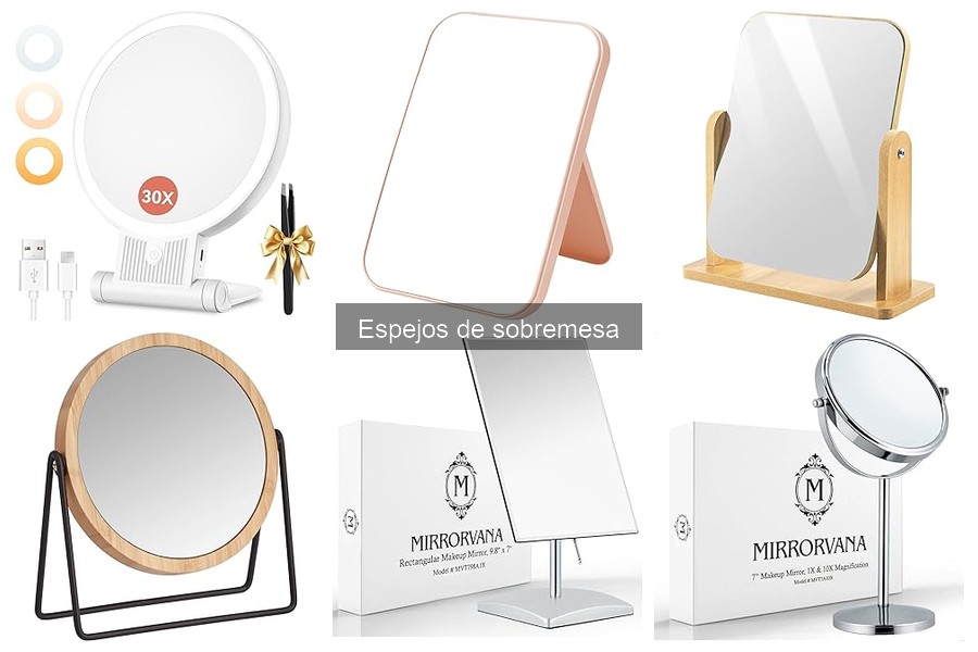 Ventajas y desventajas de los espejos de sobremesa con luz LED